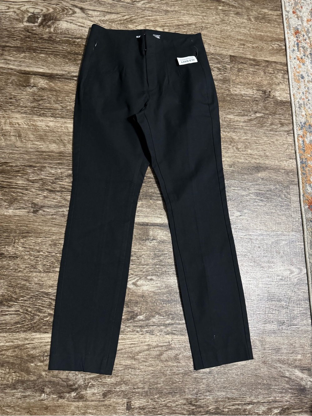 Old Navy Women's Black Straight-Leg Dress Pants